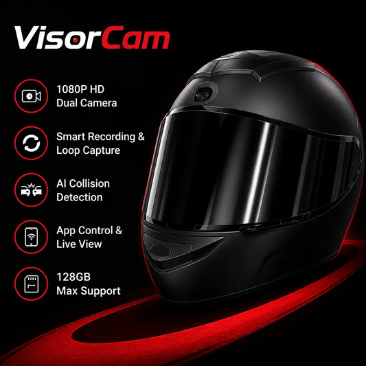 POV Camera Motorcycle Helmet