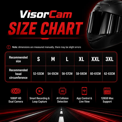 POV Camera Motorcycle Helmet